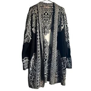 Absolutely Famous Cozy Aztec Cardigan Sweater
